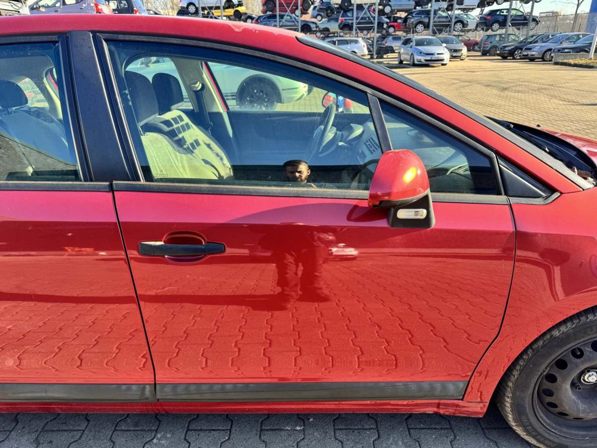 Citroen C4 original T&uuml;r vorn rechts EKQ Luziferrot 5-T&uuml;rer Rohbau Bj.2007